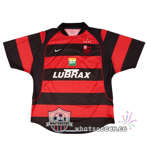 Flamengo Retro Home Red Black 2002-2003