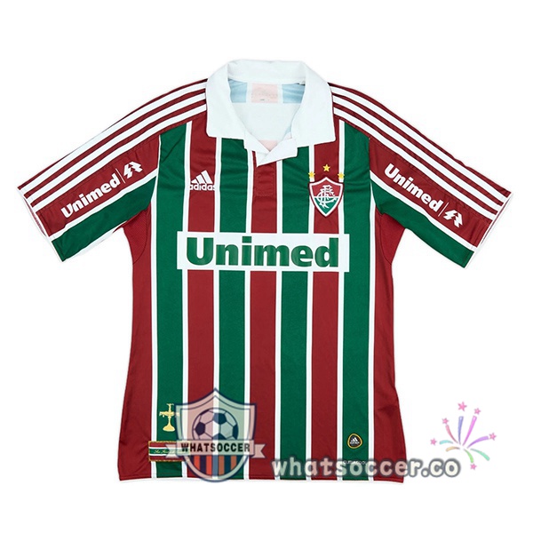 Fluminense Retro Home Red Green 2010-2011
