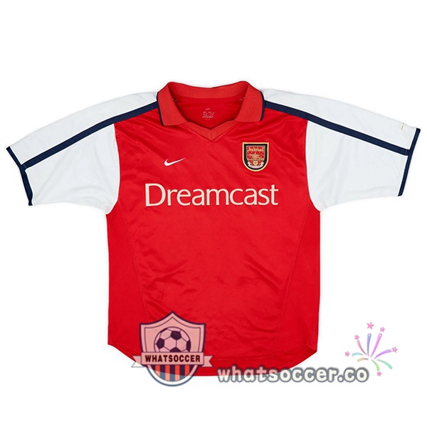 Arsenal Retro Home Red White 2001-2002