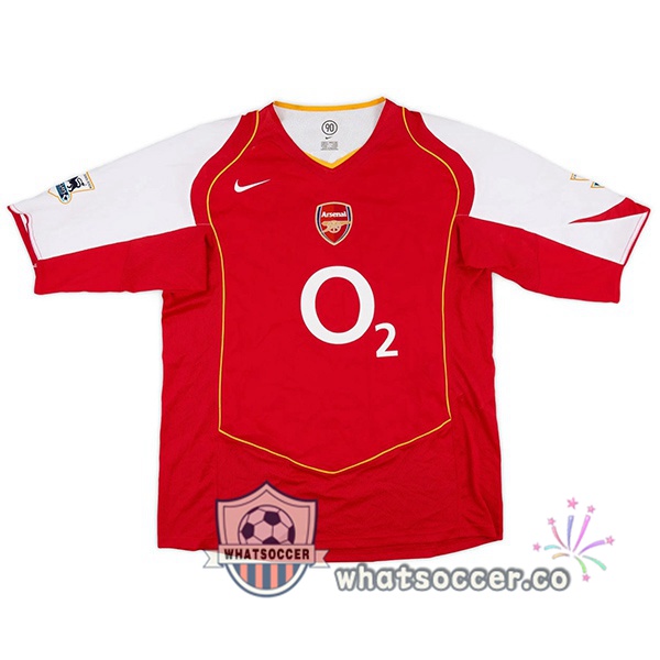 Arsenal Retro Home Red White 2004-2005