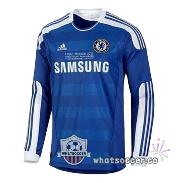 FC Chelsea Retro Home Long Sleeve Blue 2011-2012