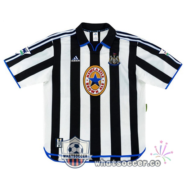 Newcastle United Retro Home Black White 1999-2000