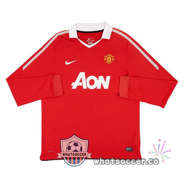 Manchester United Retro Home Red 2010-2011