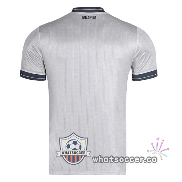 SSC Napoli EURO Goalkeeper Soccer Jerseys Gray 2025-2026