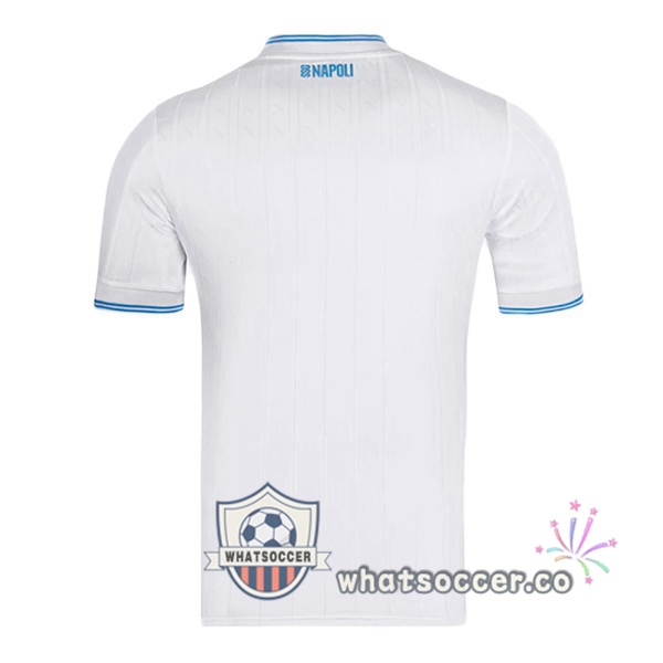 SSC Napoli EURO Away Soccer Jerseys White 2025-2026