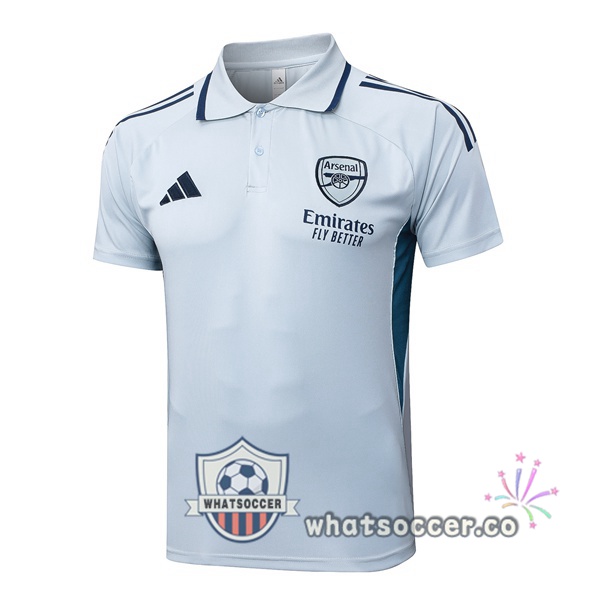 Training Polo Arsenal Gray 2025-2026