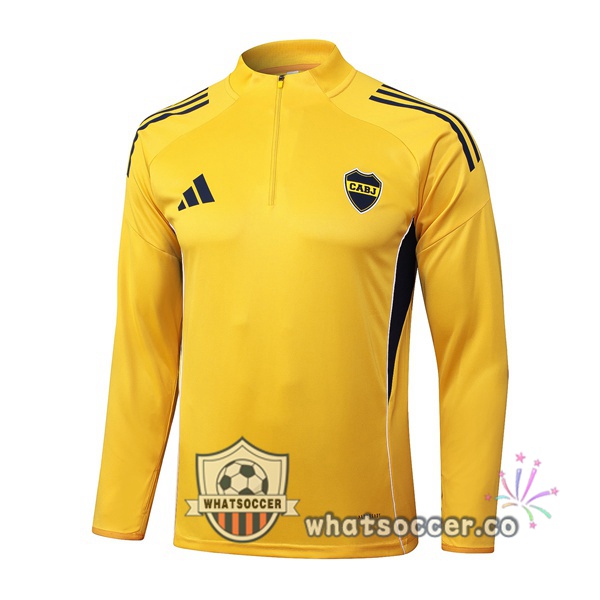 Soccer Sweater Boca Juniors Yellow 2025-2026
