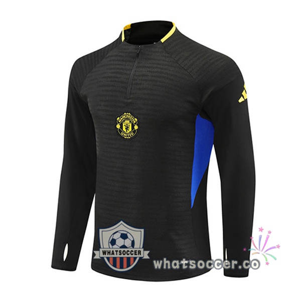Soccer Sweater Manchester United Black 2025-2026 Soccer Sweater Manchester United Black 2025-2026