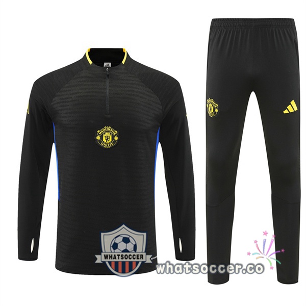 Training Wear Manchester United Black 2025-2026