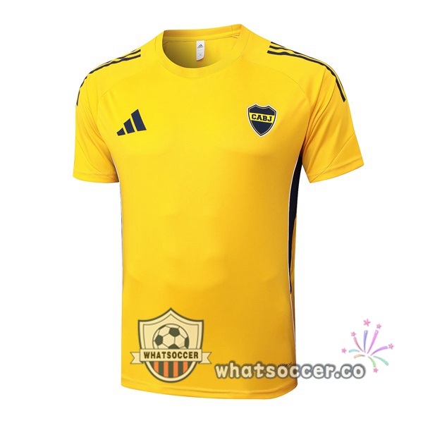 Boca Juniors Training T-Shirts Yellow 2025-2026 Boca Juniors Training T-Shirts Yellow 2025-2026