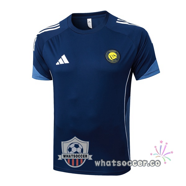 Al-Nassr FC Training T-Shirts Blue Royal 2025-2026 Al-Nassr FC Training T-Shirts Blue Royal 2025-2026
