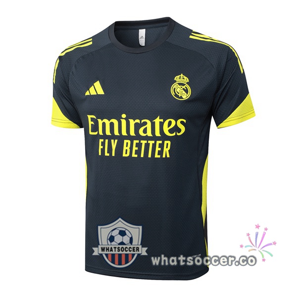 Real Madrid Training T-Shirts Gray 2025-2026 Real Madrid Training T-Shirts Gray 2025-2026