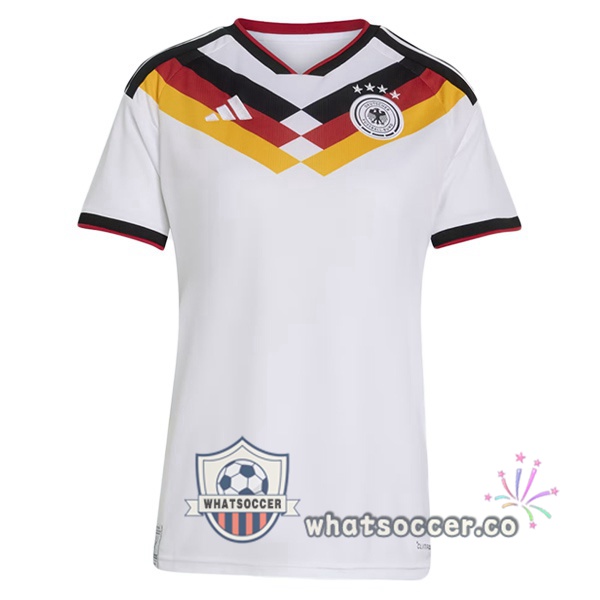 Germany Women Home Soccer Jerseys White 2026-2027 Germany Women Home Soccer Jerseys White 2026-2027
