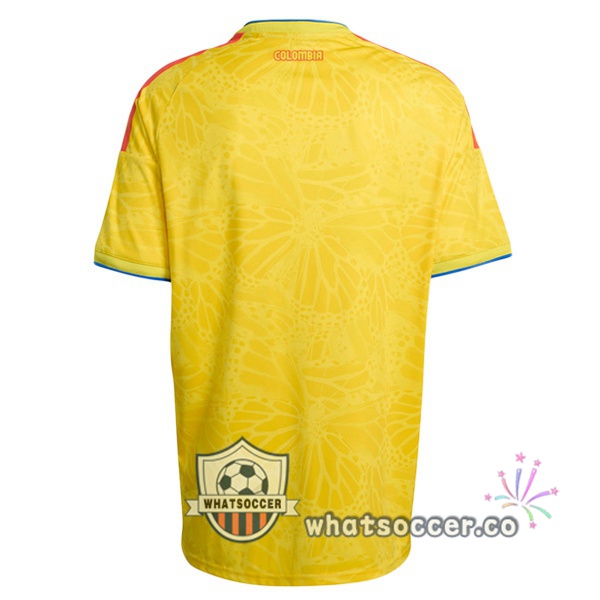 Colombia Home Soccer Jerseys Yellow 2026-2027