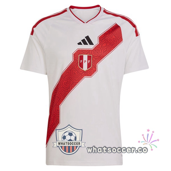 Peru Home Soccer Jerseys White 2026-2027