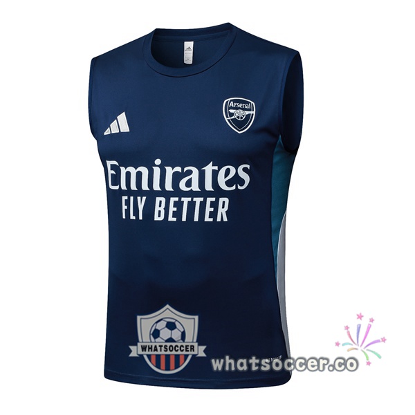 Arsenal Soccer Vest Blue Royal 2025-2026