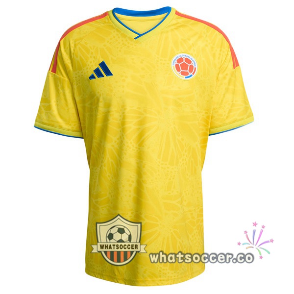 Colombia Home Soccer Jerseys Yellow FIFA World Cup 2026 Colombia Home Soccer Jerseys Yellow FIFA World Cup 2026