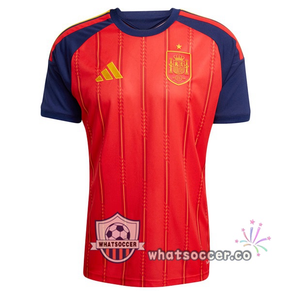 Spain Home Soccer Jerseys Red FIFA World Cup 2026 Spain Home Soccer Jerseys Red FIFA World Cup 2026