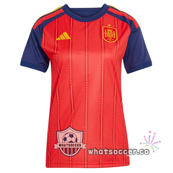 Spain Women Home Soccer Jerseys Red FIFA World Cup 2026 Spain Women Home Soccer Jerseys Red FIFA World Cup 2026
