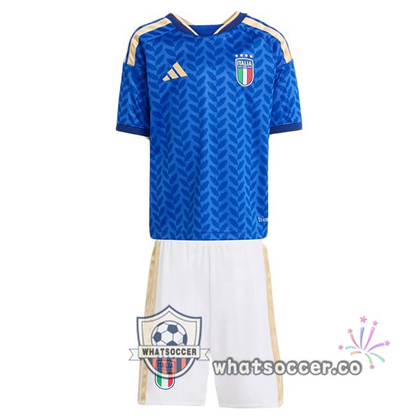 Italy Kids Home Soccer Jerseys Blue FIFA World Cup 2026 Italy Kids Home Soccer Jerseys Blue FIFA World Cup 2026