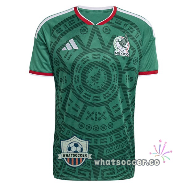 Mexico Home Soccer Jerseys Green FIFA World Cup 2026 Mexico Home Soccer Jerseys Green FIFA World Cup 2026