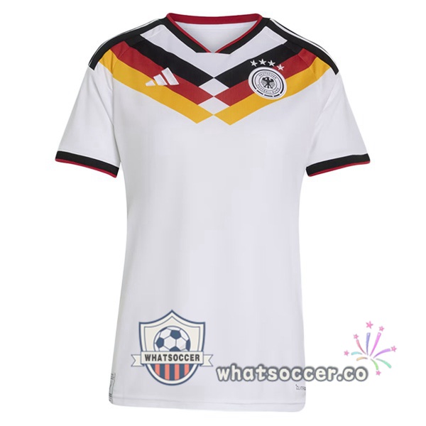 Germany Women Home Soccer Jerseys White FIFA World Cup 2026 Germany Women Home Soccer Jerseys White FIFA World Cup 2026