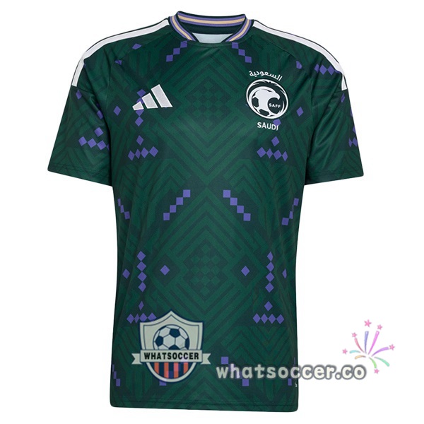 Arabie saoudite Home Soccer Jerseys Green FIFA World Cup 2026