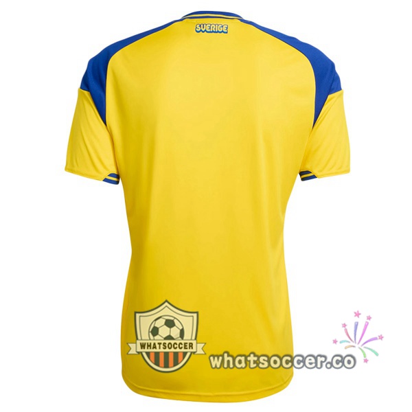 Sweden Home Soccer Jerseys Yellow FIFA World Cup 2026