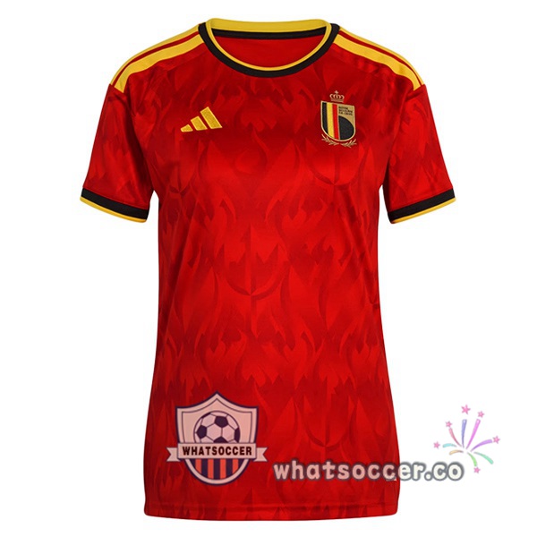 Belgium Women Home Soccer Jerseys Red FIFA World Cup 2026 Belgium Women Home Soccer Jerseys Red FIFA World Cup 2026