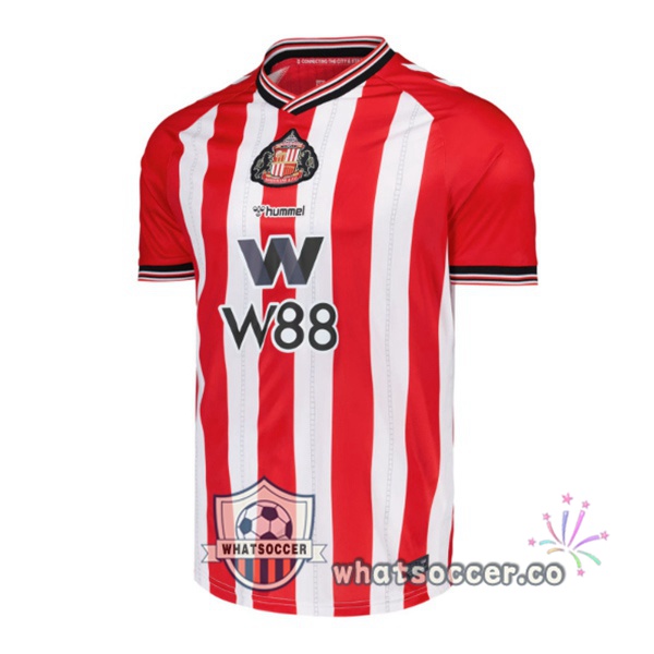 Sunderland AFC Home Soccer Jerseys Red White 2025-2026