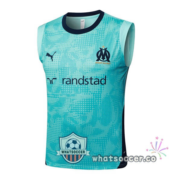Olympique de Marseille Soccer Vest Green 2025-2026