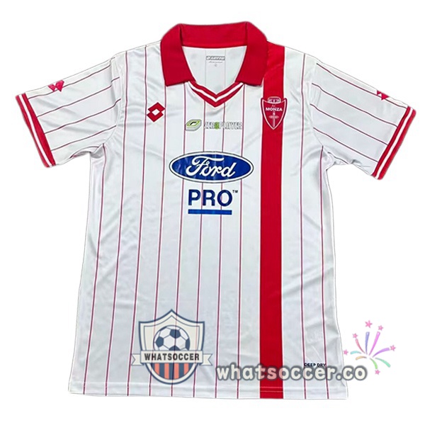 AC Monza Away Soccer Jerseys White 2025-2026