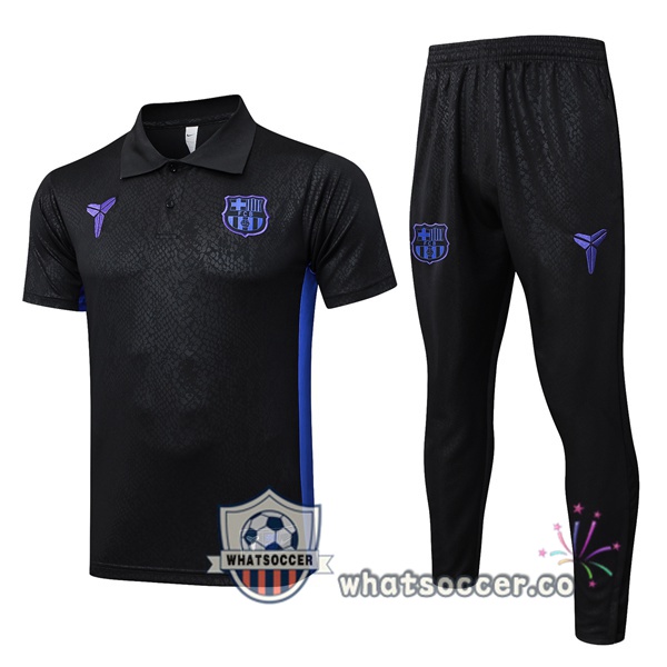 Training Polo FC Barcelona + Pants Black 2025-2026 Training Polo FC Barcelona + Pants Black 2025-2026