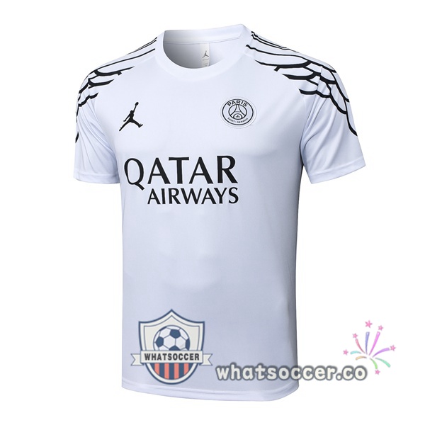 Jordan Paris PSG Training T-Shirts White 2025-2026 Jordan Paris PSG Training T-Shirts White 2025-2026