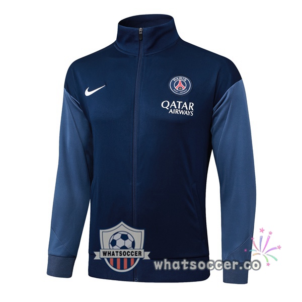 Soccer Jacket Paris PSG Blue Royal 2025-2026