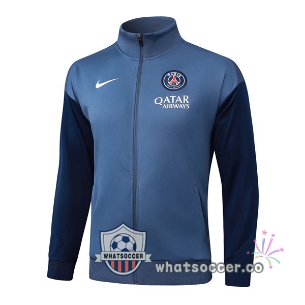 Soccer Jacket Paris PSG Blue Royal 2025-2026