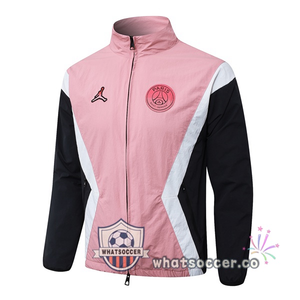 Soccer Jacket Jordan Paris PSG Rose 2025-2026