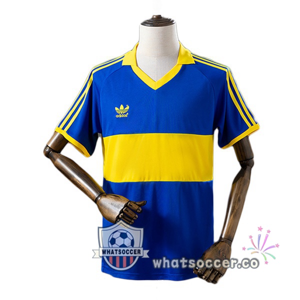 Boca Juniors Retro Home Blue Royal 1985-1986