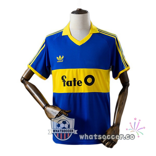 Boca Juniors Retro Home Blue Royal 1986-1988
