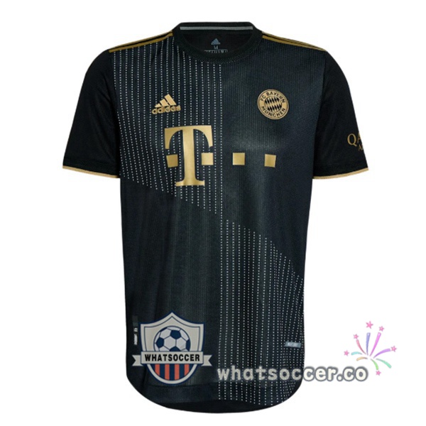Bayern Munich Retro Away Black 2021-2022