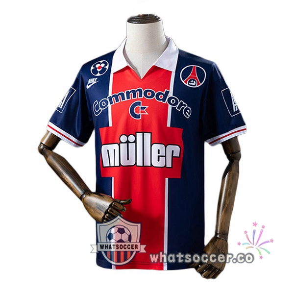Paris PSG Retro Away Blue Royal 1991-1992