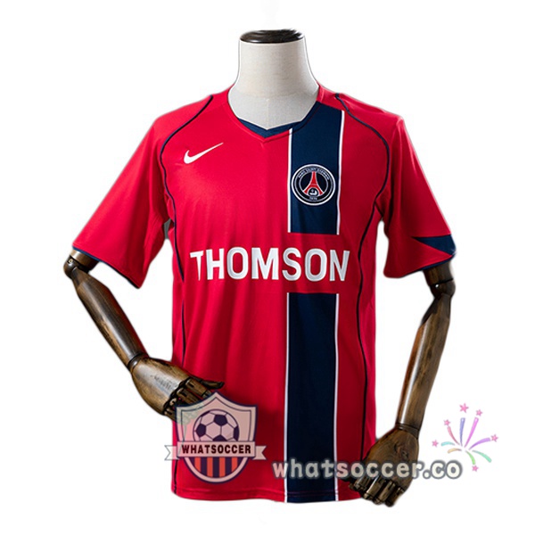 Paris PSG Retro Away Red 2004-2005