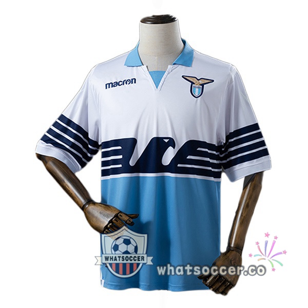 SS Lazio Retro Home Blue White 2018-2019