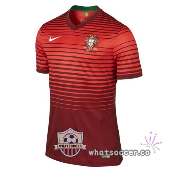 Portugal Retro Home Red 2014