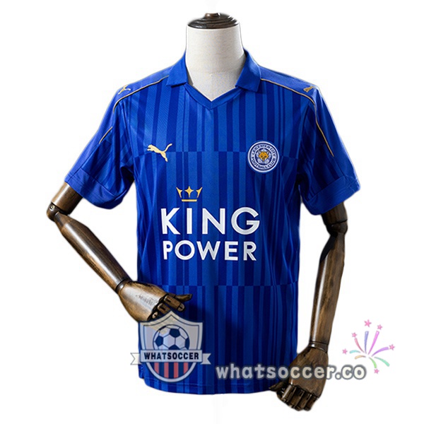 Leicester City Retro Home Blue 2016-2017