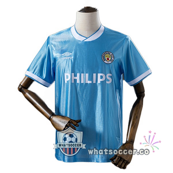 Manchester City Retro Home Blue 1986-1987
