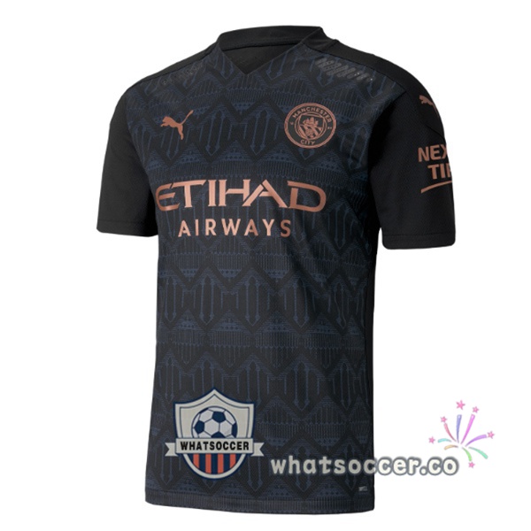 Manchester City Retro Away Black 2020-2021