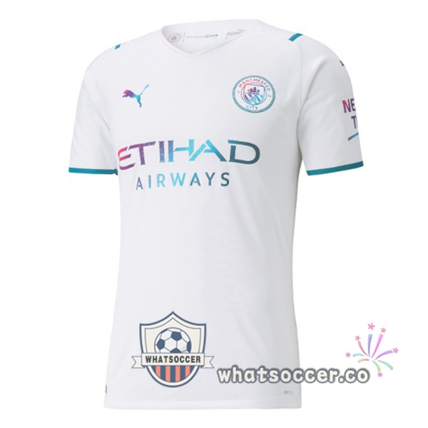 Manchester City Retro Away White 2021-2022