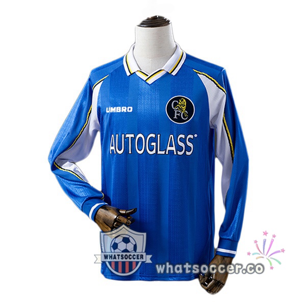 FC Chelsea Retro Home Long Sleeve Blue 1997-1999