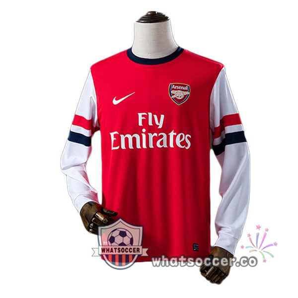 Arsenal Retro Home Long Sleeve Red 2012-2013